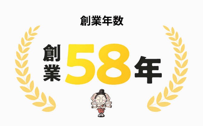 創業56年