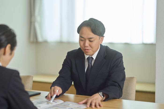 ご遺族との打ち合わせ・準備